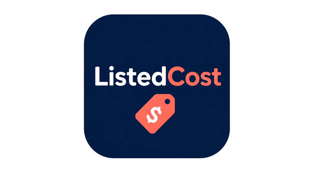 Listed Cost logo